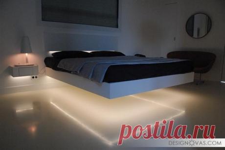 31 парящая кровать для вашей спальни + пошаговая схема изготовления своими руками ⋆  ⋆ Идеи для дизайна интерьера, оформление сада и огорода дачи и загородного дома