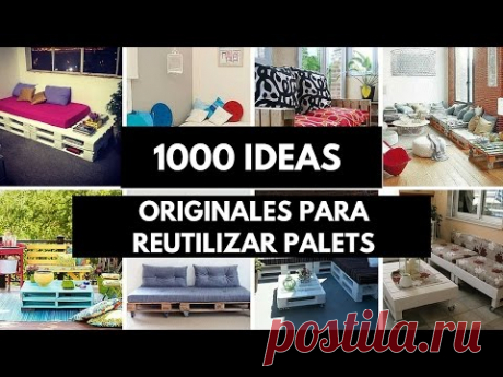 1000 ideas originales para reutilizar palets