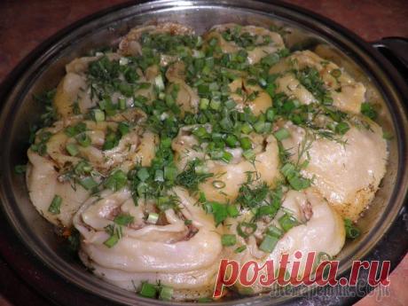 Ленивые пельмени.