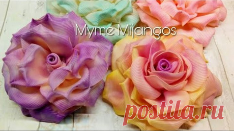 Rosas de Liston pintadas 😍😘