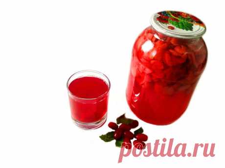 Компот из кизила - Простые рецепты Овкусе.ру