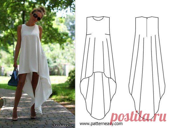 Шьем летнее платье.