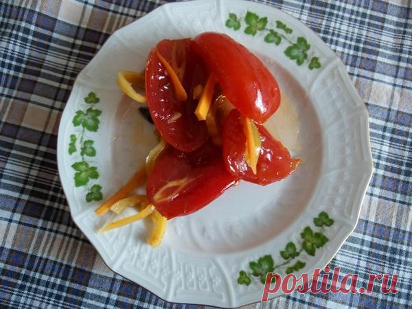 Челнок в корейском рецепте на зиму