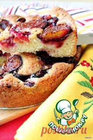 Сливовый пирог из газеты "New York Times" - кулинарный рецепт