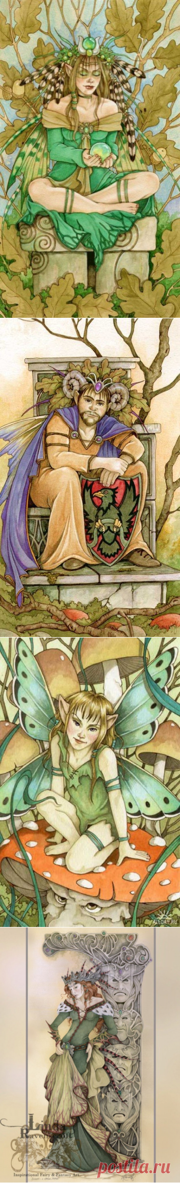 Сказочный мир Linda Ravenscroft (Линда Равенскрофт) 2 часть.