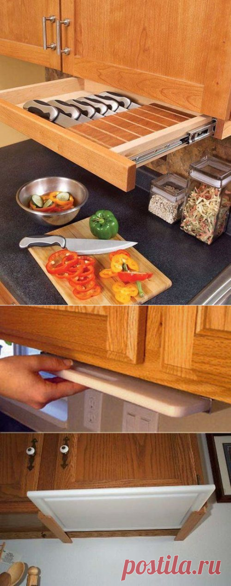 Секретная карта мест для хранения на кухне — AfterworkDIY