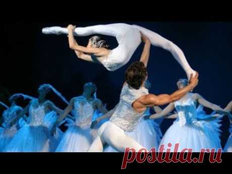 Guangdong Acrobatic Troupe of China Swan Lake - YouTube
