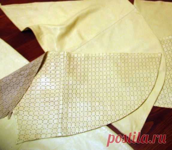 НЕОБЫЧНОЕ ПАЛЬТО ИЗ КОЖИ И КРУЖЕВА. МАСТЕР КЛАСС