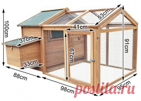 Курятник на 10-20 кур своими руками: чертежи, фото, видео