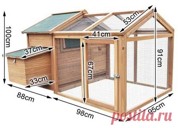 Курятник на 10-20 кур своими руками: чертежи, фото, видео