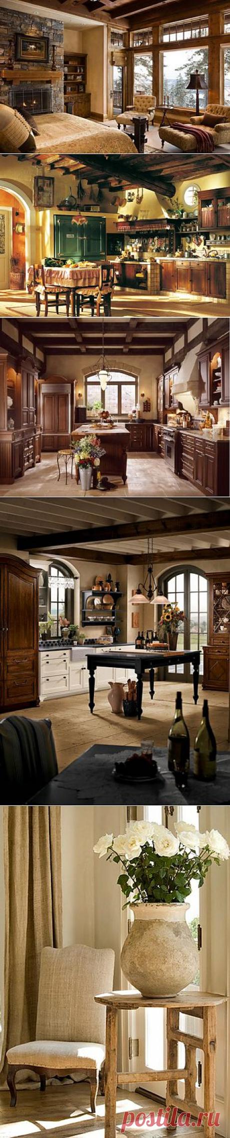Стиль кантри в интерьере | Официальный сайт дизайнера Галины Татаровой Design Club