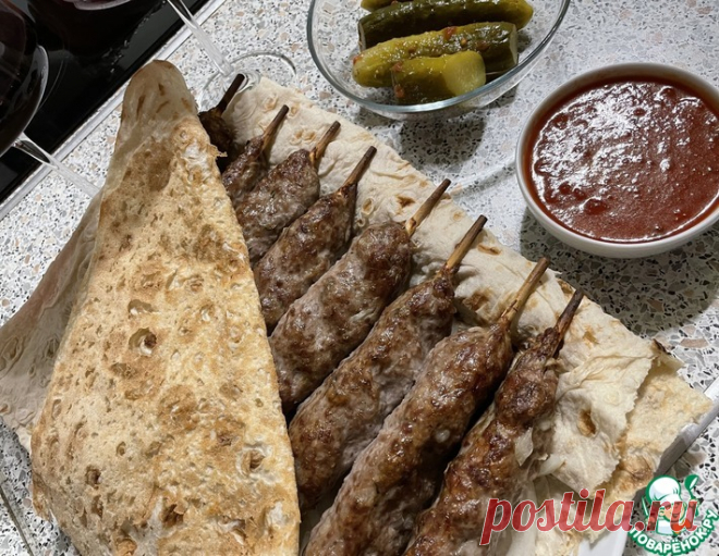 Сочный люля-кебаб в духовке – кулинарный рецепт