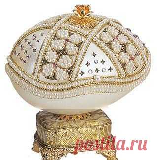 Faberge Egg Music Jewelry Box | [] Music Boxes