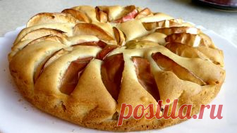 Пирог Загадочное искушение с яблоками