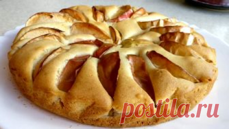 Пирог Загадочное искушение с яблоками