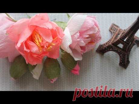 Как сделать Пион из бумаги с конфетой внутри - запись пользователя Anna Makes Flowers (Анна) в сообществе Свит-дизайн в категории Мастер классы по свит-дизайну