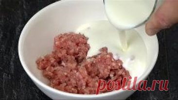 Быстрый пирог с мясом и картофелем  ( рецепт )