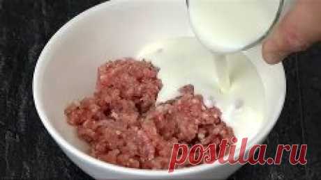 Быстрый пирог с мясом и картофелем  ( рецепт )