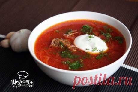 Очень вкусный борщ