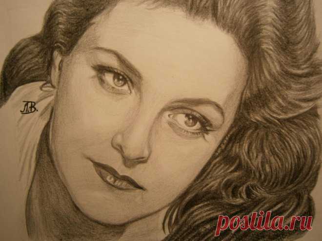 Лина Волоцкова "ТАТЬЯНА ПИЛЕЦКАЯ"  Графика