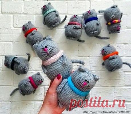 Βяжeм игpушки cпицaми