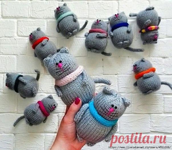 Βяжeм игpушки cпицaми