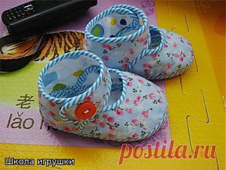 Кукольная обувь. Выкройка..