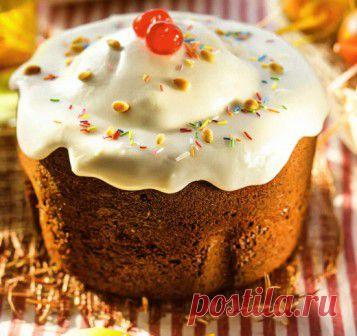 Рецепт как приготовить шоколадный кулич.