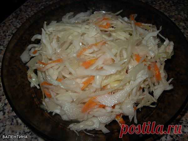 МАРИНОВАННАЯ КАПУСТКА.