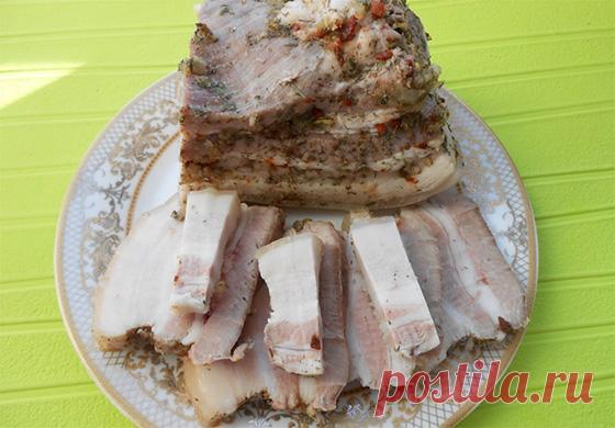 Грудинка варёно-солёная — Сад Заготовка