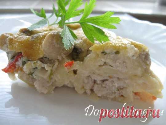 Запеканка из пельменей - а Дома Вкусней