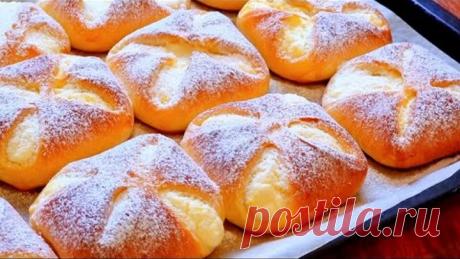 БЕРУ ТВОРОГ! ГОТОВЛЮ ДВА РАЗА В ДЕНЬ И ПРОСЯТ ЕЩЁ! СКАЗОЧНО ВКУСНАЯ ЦАРСКАЯ ВЫПЕЧКА! БУЛОЧКИ КАК ПУХ