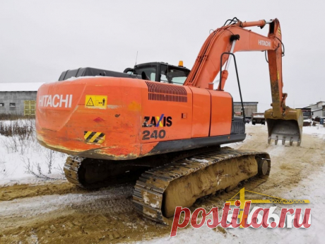 Аренда спецтехники: Экскаватор HITACHI ZX 240-5G в г.Омск (Омская обл.) #22885