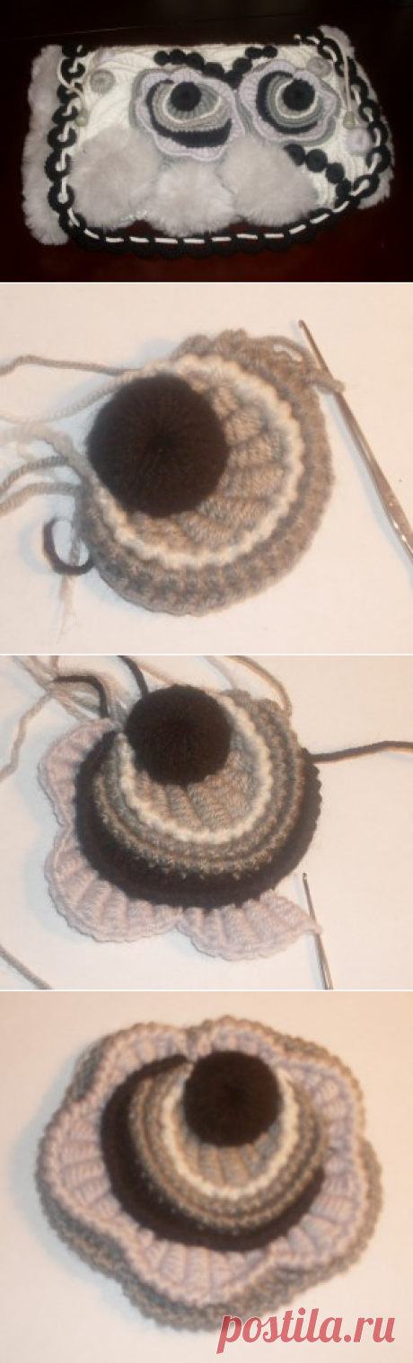 Личный сайт Ольги Масагутовой » Архив блога » Сумка-муфта “Холодные розы”. Мастер-класс