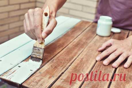 Покраска старой мебели: подготовительные работы