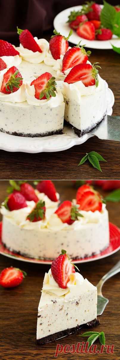 ТВОРОЖНЫЙ ЧИЗКЕЙК БЕЗ ВЫПЕЧКИ С ПЕЧЕНЬЕМ ОРЕО. | Готовим вместе