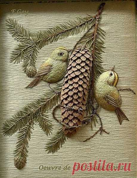 ОБЪЕМНАЯ ВЫШИВКА