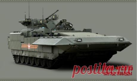 БМП "Армата" сможет уничтожить вертолеты и беспилотники