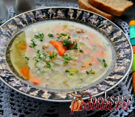 Овощной суп с гречкой и куриным фаршем фото рецепт приготовления