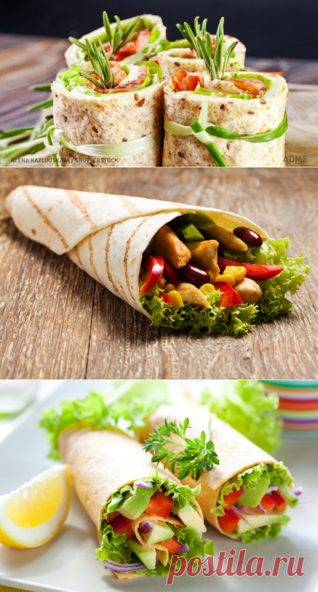 15 вкусных начинок, которые можно «завернуть»
