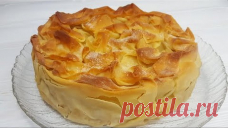 ВУАЛЬ НЕВЕСТЫ рецепт💐 ГАСКОНСКИЙ яблочный пирог💐 ЯБЛОЧНЫЙ КРУСТАД💐apple pie