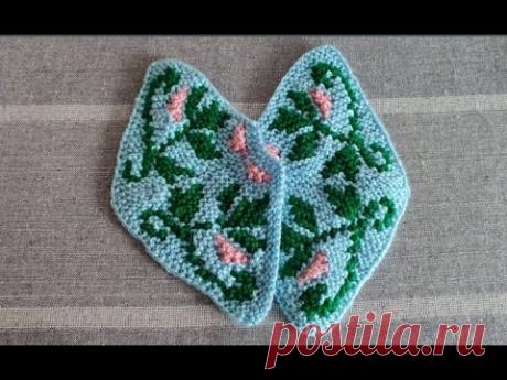 Шедевральный узор для ваших тапочек