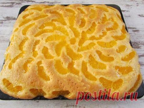 Мандариновый пирог Мням мням