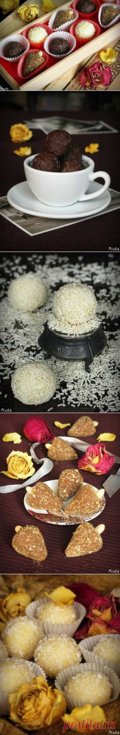 Бразильские конфеты Brigadeiro, cajuzinho, beijinho : Десерты