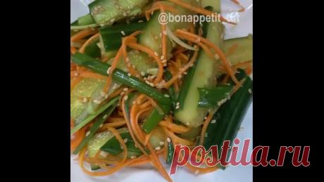 Вкусные хрустящие огурчики