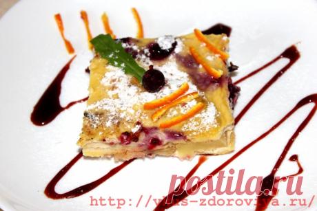 Пирог с карамельными яблоками | Домашняя кулинария