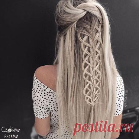 С красивой причёской чувствуешь себя королевой