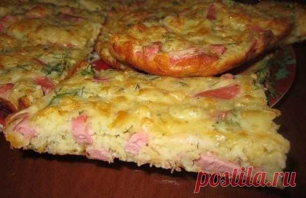 Это станет вашим любимым блюдом. Быстрый домашний пирог..