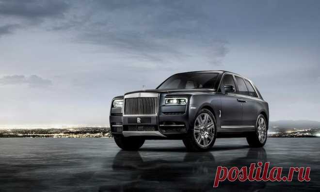 Rolls-Royce представила свой первый внедорожник Cullinan