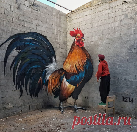 Граффити-художник покоряет Instagram своими ультрареалистичными 3D-рисунками, которые превращают обыденное в великолепное